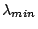 $\lambda_{min}$