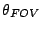$\theta_{FOV}$