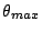 $\theta_{max}$